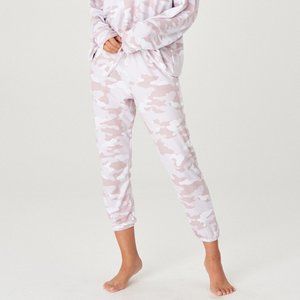 Onzie French Terry Sweatpant Beige Camo